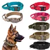 S436f3d86b4564841a344df51d4c63fddV.jpg Durable Tactical Dog Collar Leash Set Adjustable Military Pet Collar Leash Medium Large Dog German Shepherd Training Accessories