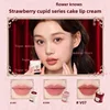 Flower Knows Strawberry Cupid Collection Makeup Set Sweetheart Gift Set Lip Mud Liquid Blush Face Palette All In One Make Up Kit 4