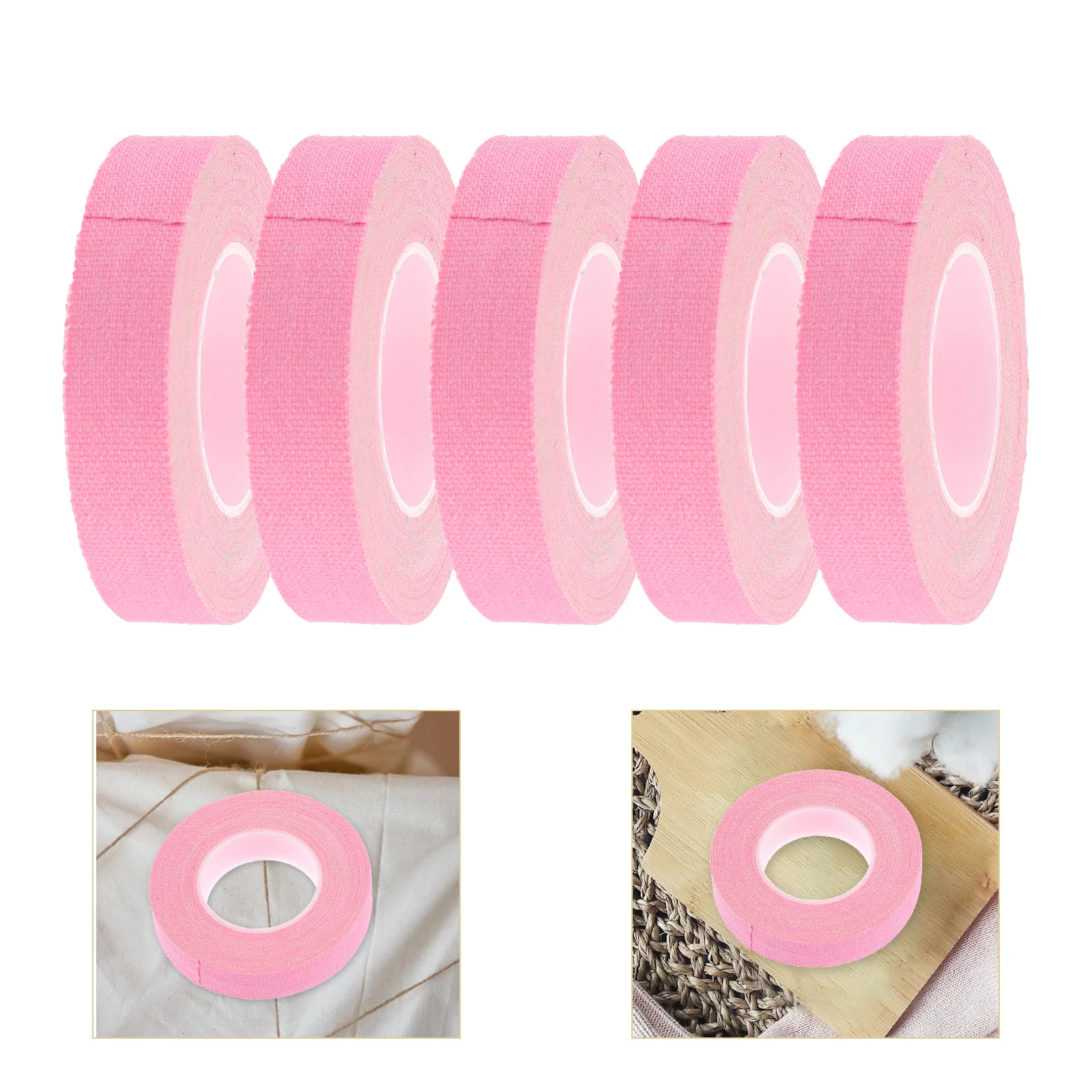 Guzheng Finger Tape Pipa Adhesive Tape Guzheng Breathable Thumb Tapes Complexion Replacement Pipa Nail Protection Pink
