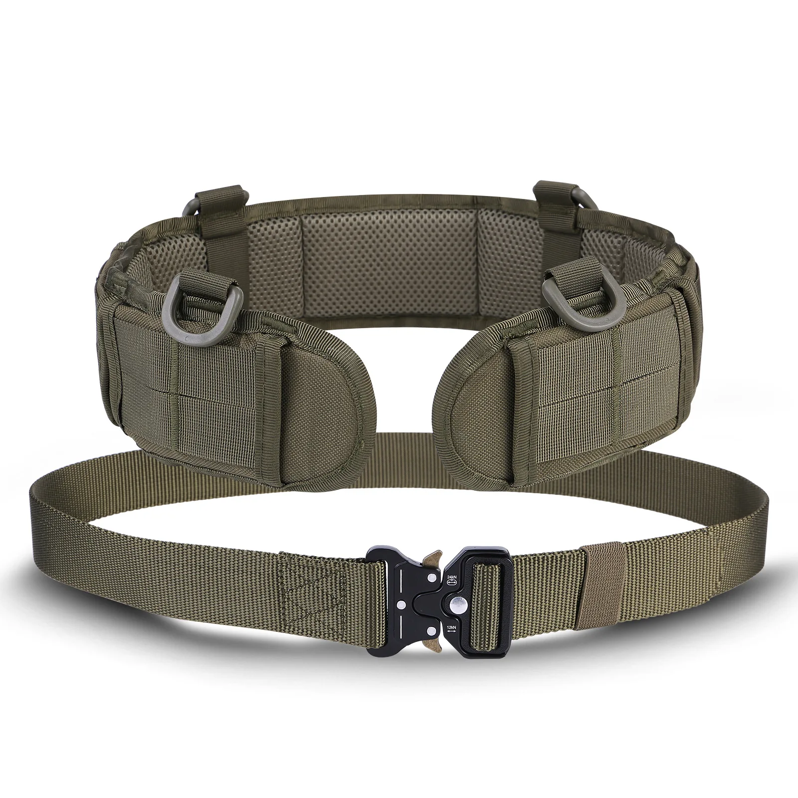 

Molle CS Belt Field Special Service Belt High Altitude Operation Outdoor Mountaineering Belt Quick Release Metal Buckle