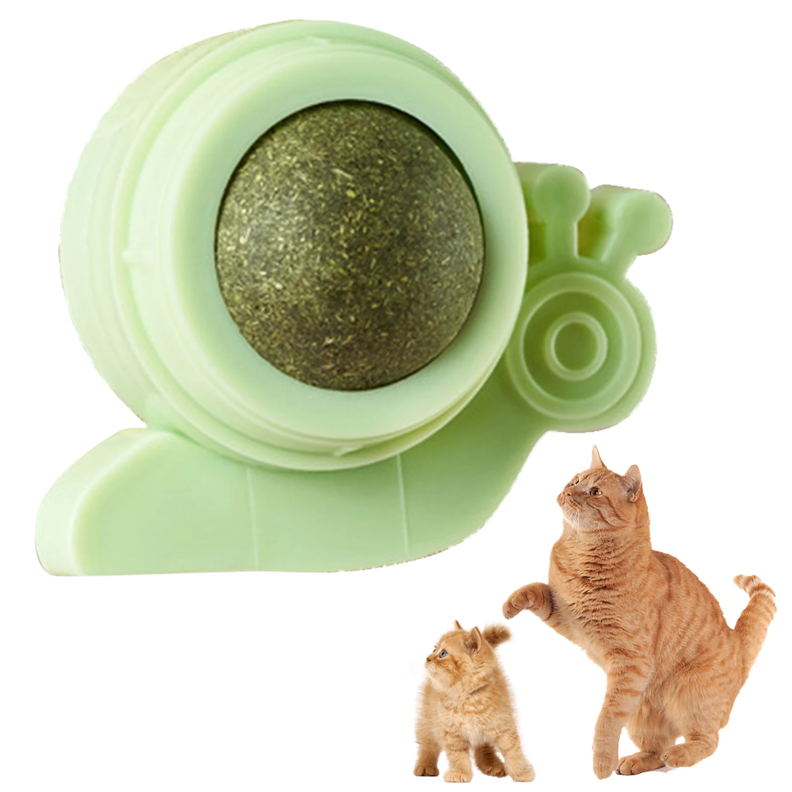 Catnip Balls Toy For Cats Safe Catnip Wall Roller For Cats Lick
