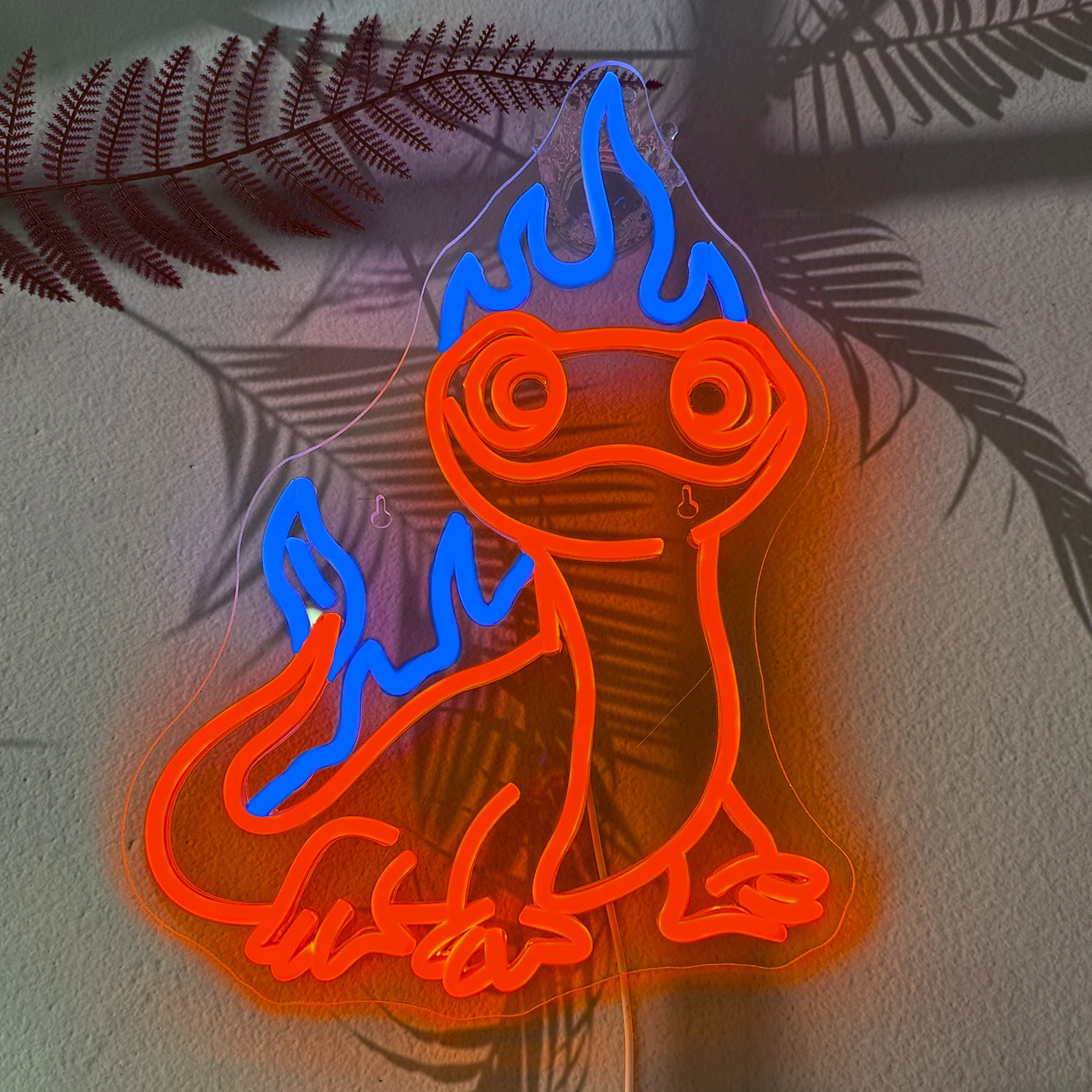 Cute reptile LED Neon Light Sign acrilico Anime Neon Sign USB per la casa camera da letto dei bambini Gaming Room Wall Decor Car