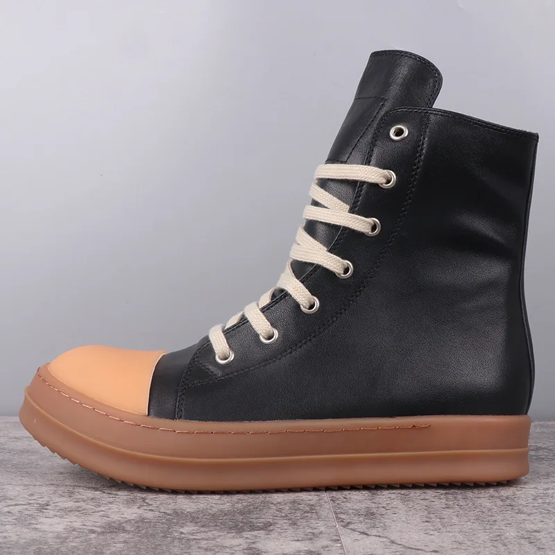 

Unisex Lace-Up Flat Shoes Spring Autumn 2023 New Breathable Design Round Toe Unisex Sneakers Comfortable Elegant Casual Shoes