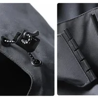 Men's Waterproof Rain Jacket Lightweight Outer Hooded Outdoor Raincoat Hiking Windproof Jacket Climbing Outdoor Jackets 5