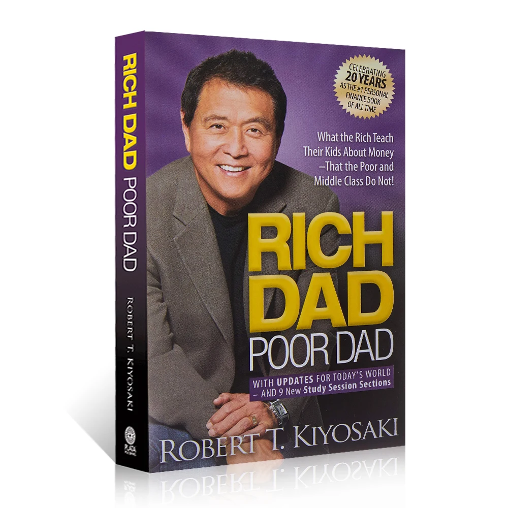 

RICH DAD POOR DAD Robert Toru Kiyosaki Personal Finance Children Books Financial Intelligence Enlightenment Education book