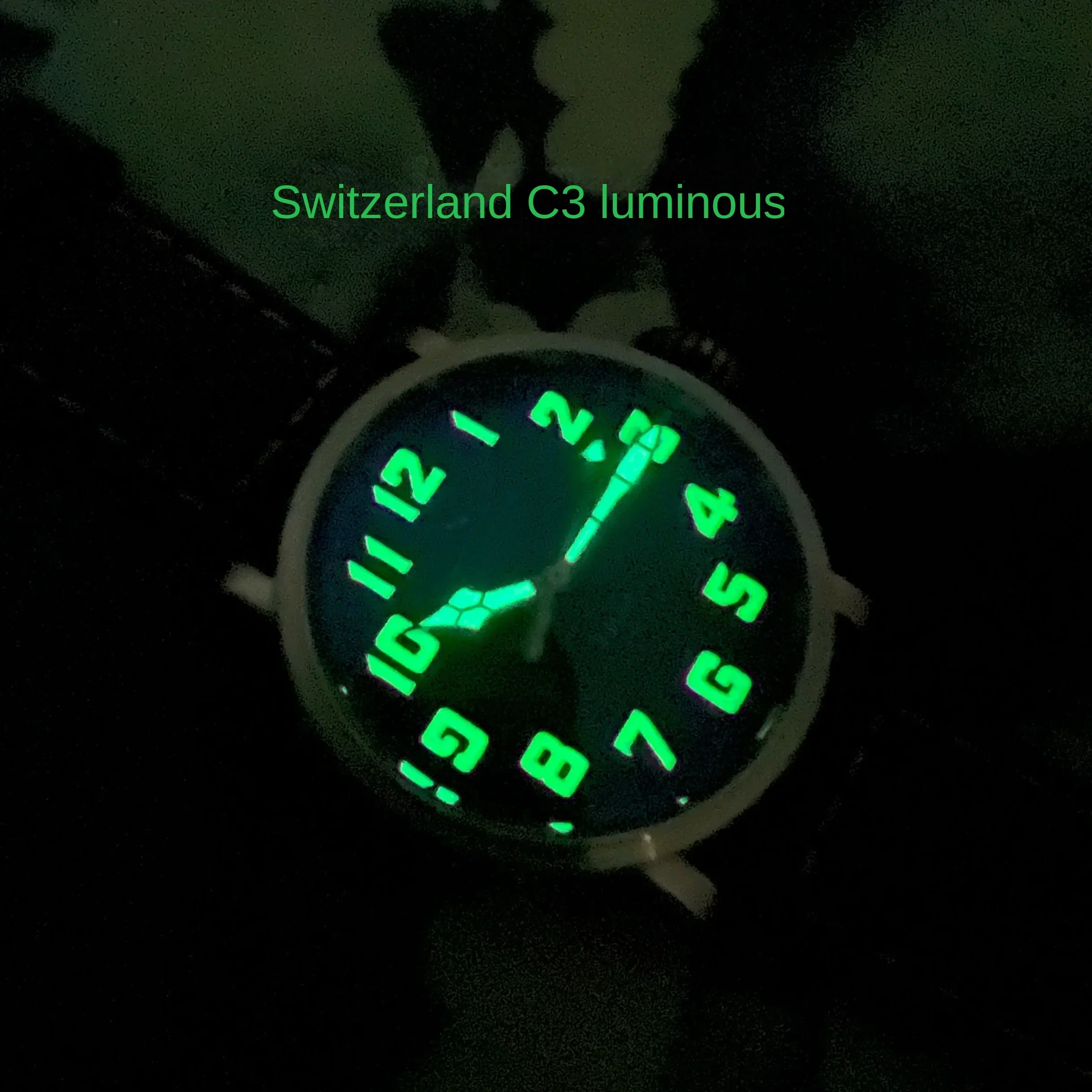 2024 New 45mm bronze fully automatic mechanical watch, waterproof watch, luminous pilot watch, retro fashionable men's watch 4