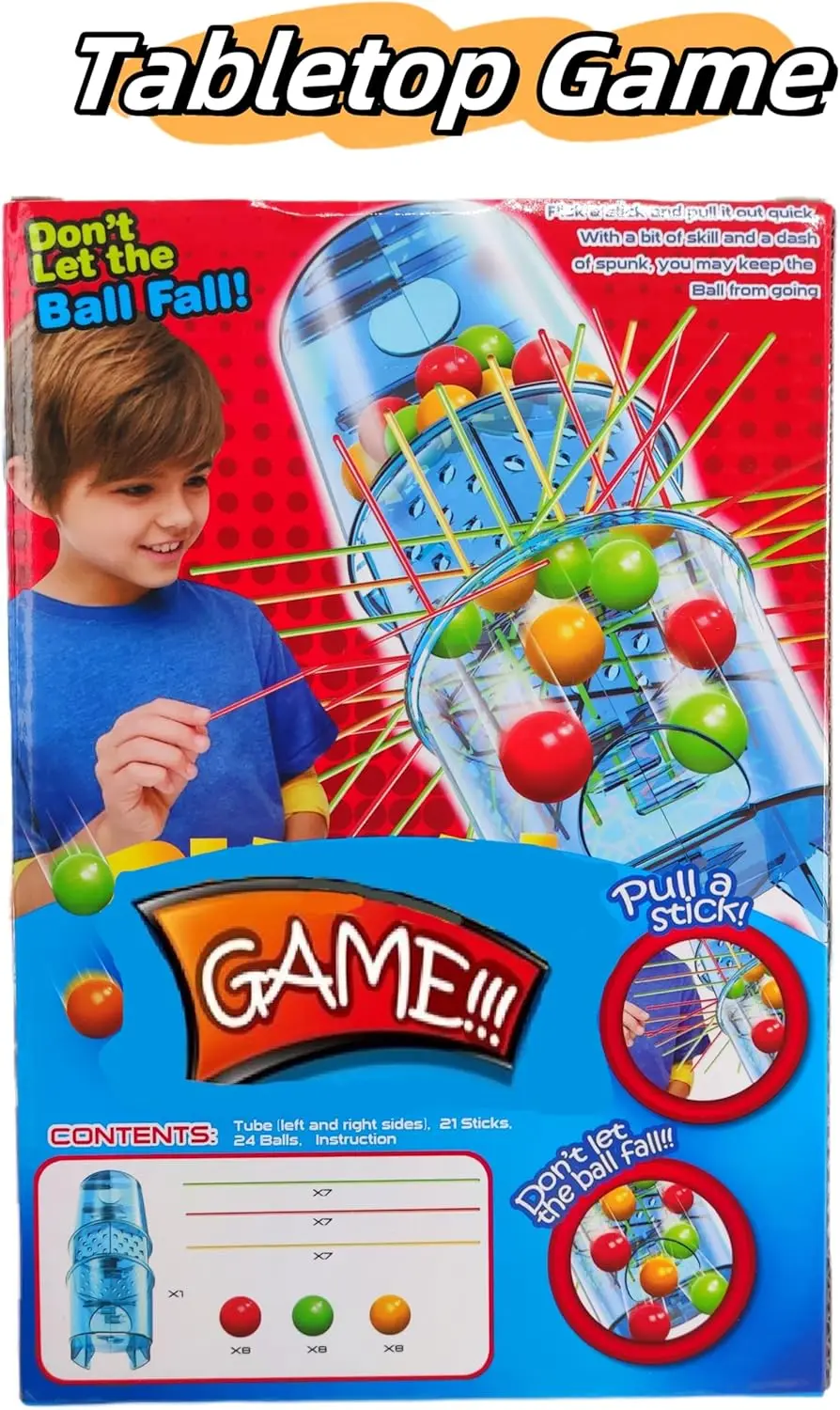 Non lasciare che la palla cade, miglior gioco da tavolo per famiglia, festa, giocattolo puzzle, 2-4 giocatori, coordinazione occhio-mano, motone fine, pensiero - immagine 6