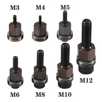 1PC M3 M4 M5 M6 M8 M10 M12 Hand Rivet Nut Gun Head Nuts Simple installation Riveter Rivnut Tool Accessory For Nuts 1
