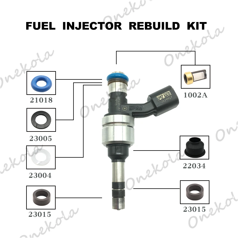 Fuel injector repair kits for 12634126 GM 2012- Terrain Traverse