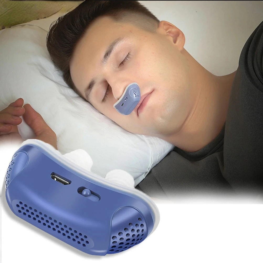 Micro Electric Anti Snoring Device Smart EMS Pulse Sound Rechargeable