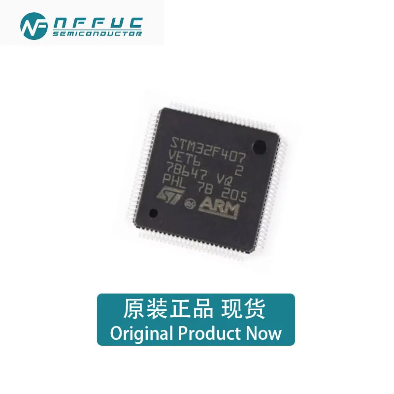 Stm32F407Vet6 Lqfp-100(14X14) Microcontrollore Originale Originale Nuovo In Stock