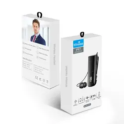 Wireless Bluetooth HiFi Earbuds - Waterproof Noise - Cancelling Sports Headset with Mic (With box)