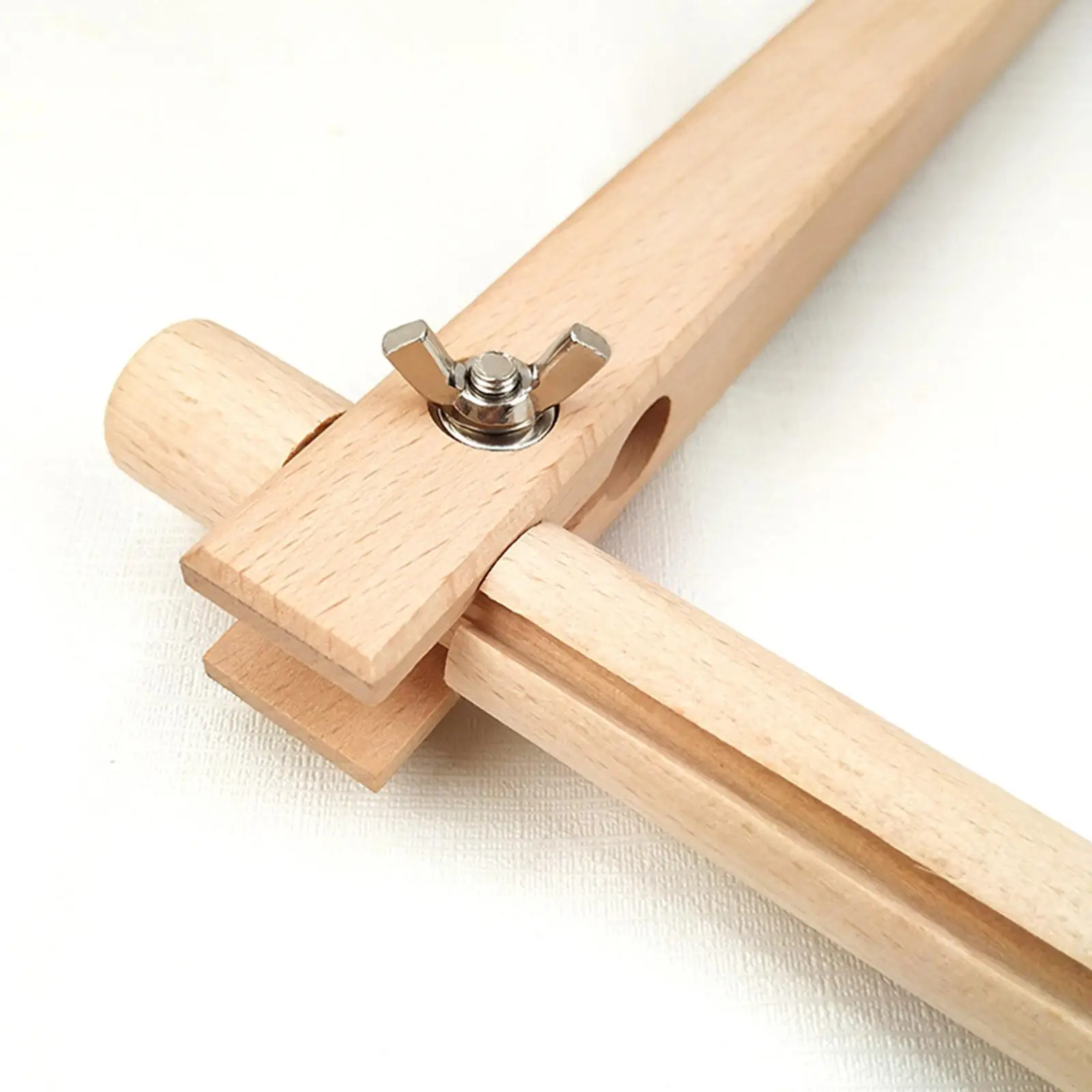 Wooden Tapestry Scroll Embroidery Frame Cross Stitch Sewing Quilting