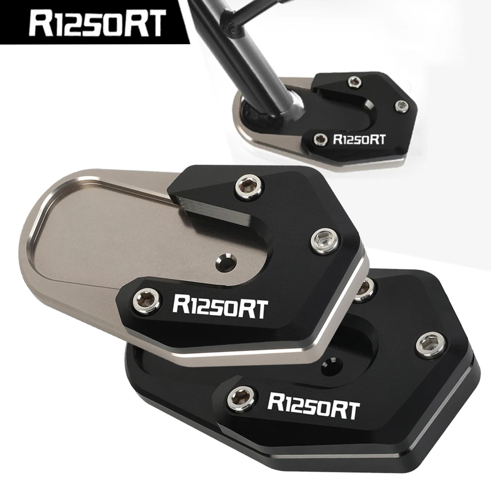 Motorcycle Side Stand Enlarger Sled Sidestand Kickstand Foot Pad For BMW R1250RT R1250RS 2019 2020 2021 2022 2023 R 1250 RT RS