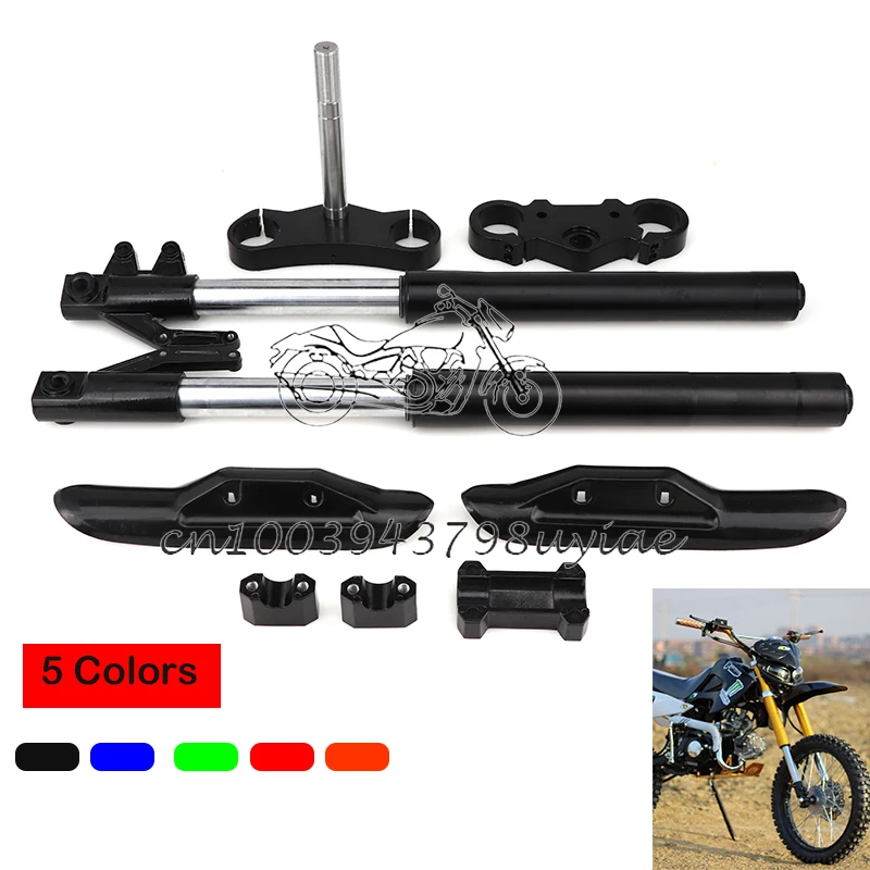 

5 Colors 650mm Front Fork Inverted Shock Absorber Suspension Used Set for BBR Kawasaki Little Flying Eagle Off-road Motorcycle