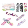 Mini Pro Nail Files Cute Round Double Sided Grit Nail Art Tips Tools Manicure  1