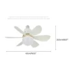Intelligent  Fan Lamp 30W with Remote Control & Timing for Shop Kitchen 6
