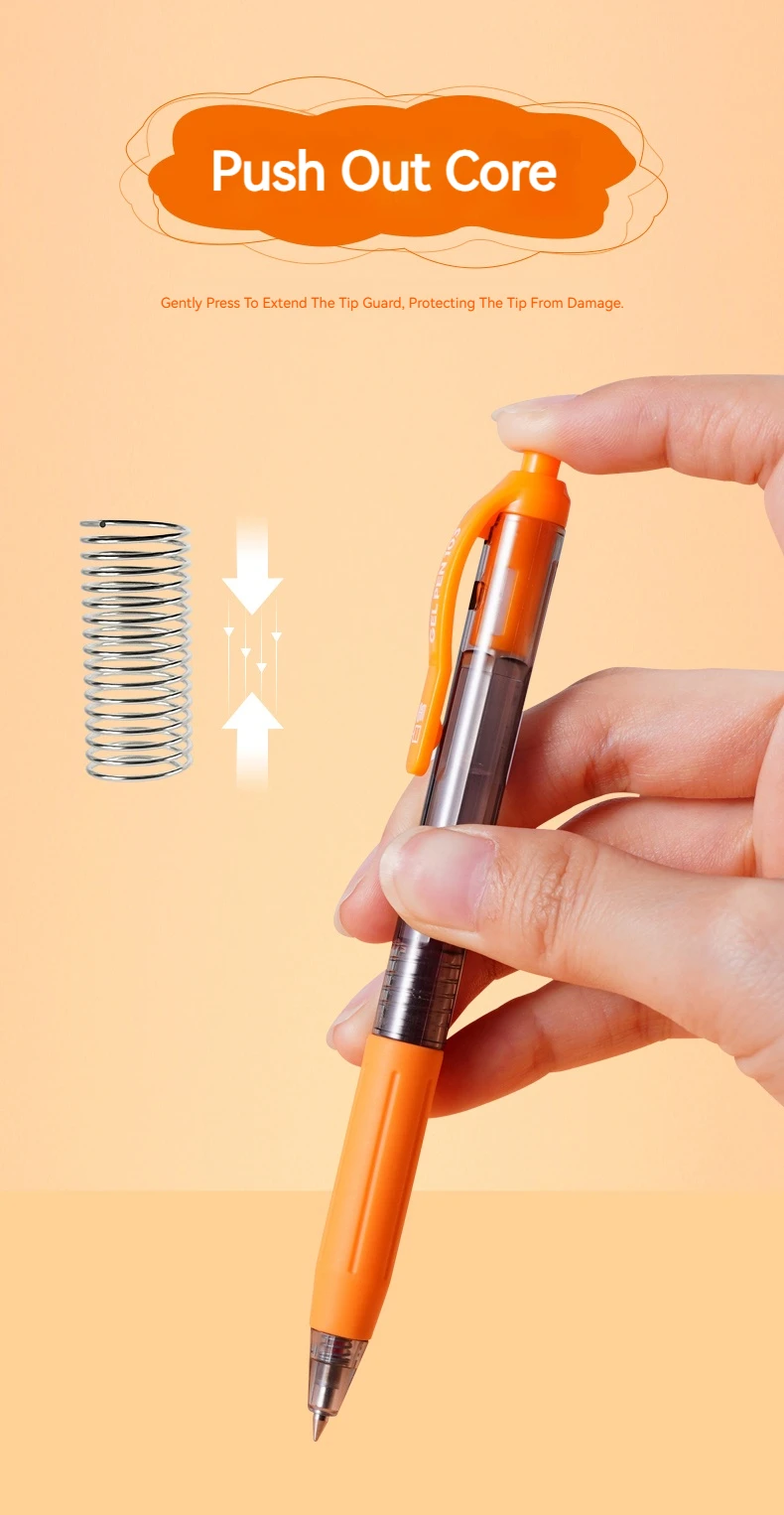 Mehrfarbige 0,5-mm-Gelstifte im Set für Kunst, Markierung, Büro und Schule - Sortierte Farben im Paket – Detail 5