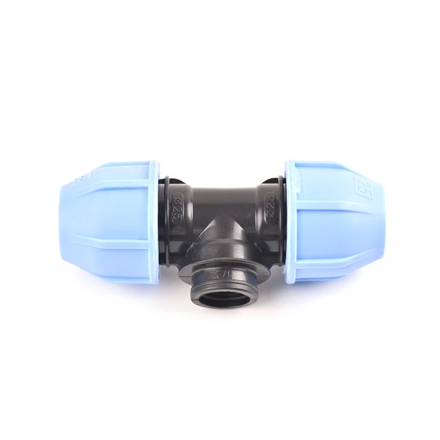 20 Mm 25 -Es 32 Pe Tee Csatlakozók Gyors Csatlakoztatás Csaptelepcsövek Csatlakozói Vízvezeték -Szerelvények Otthoni Kert - Image 4