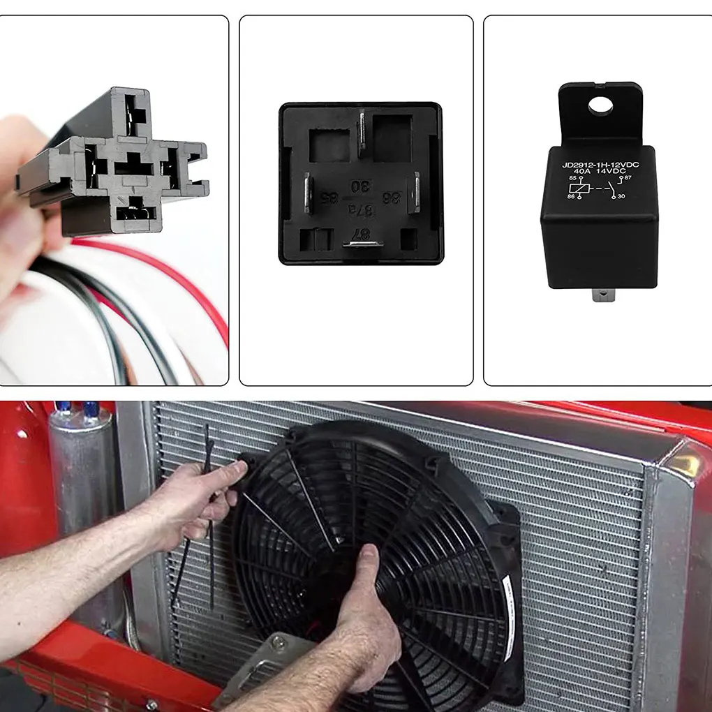 

Автомобильный комплект реле вентилятора двойного охлаждения для замены модернизации автомобильного переключателя