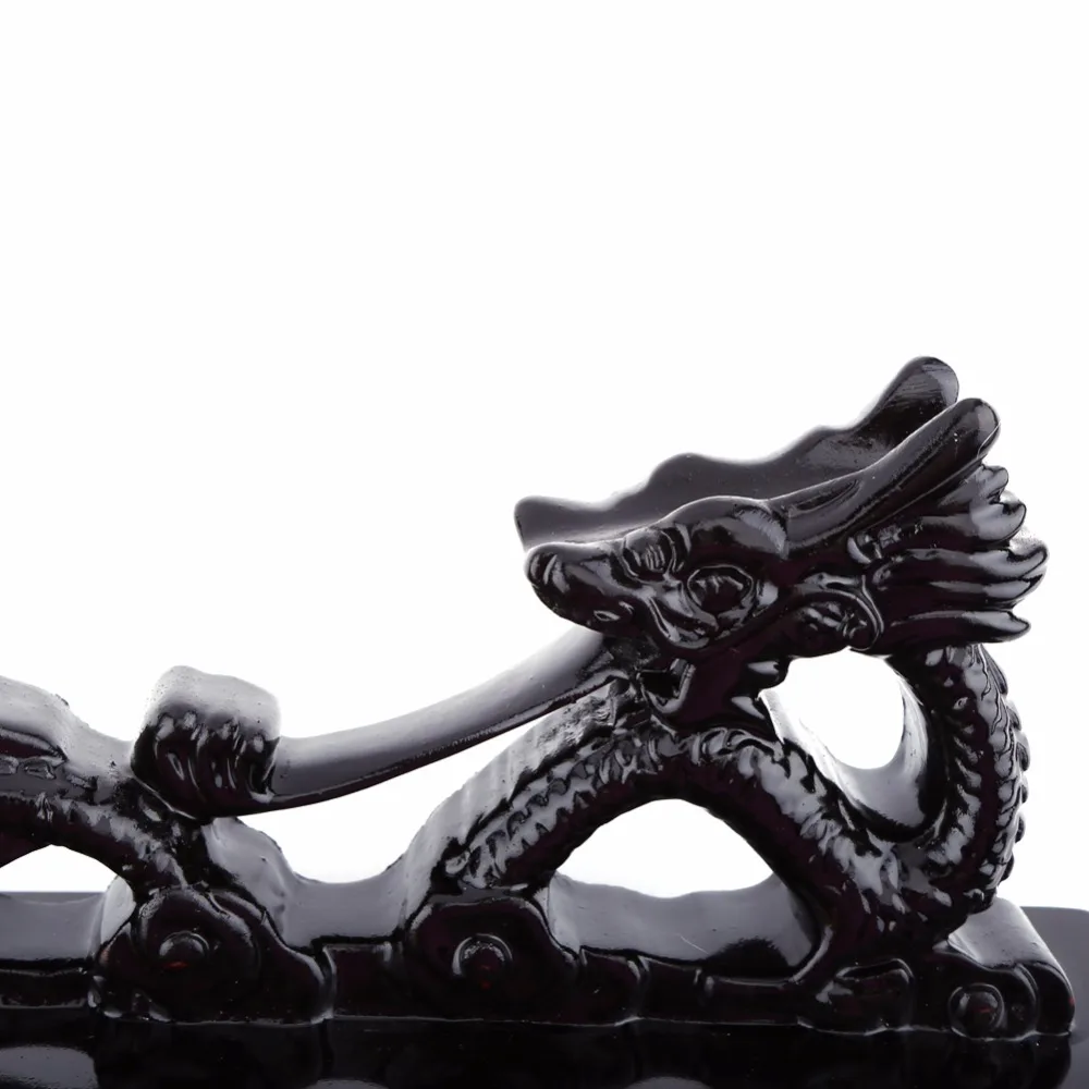 Black Wood Chinese Dragon Shaped Sword Holder Japanese Metal Samurai Sword Katana Bracket Display Stand Anime Knife Rest Cartoon 4