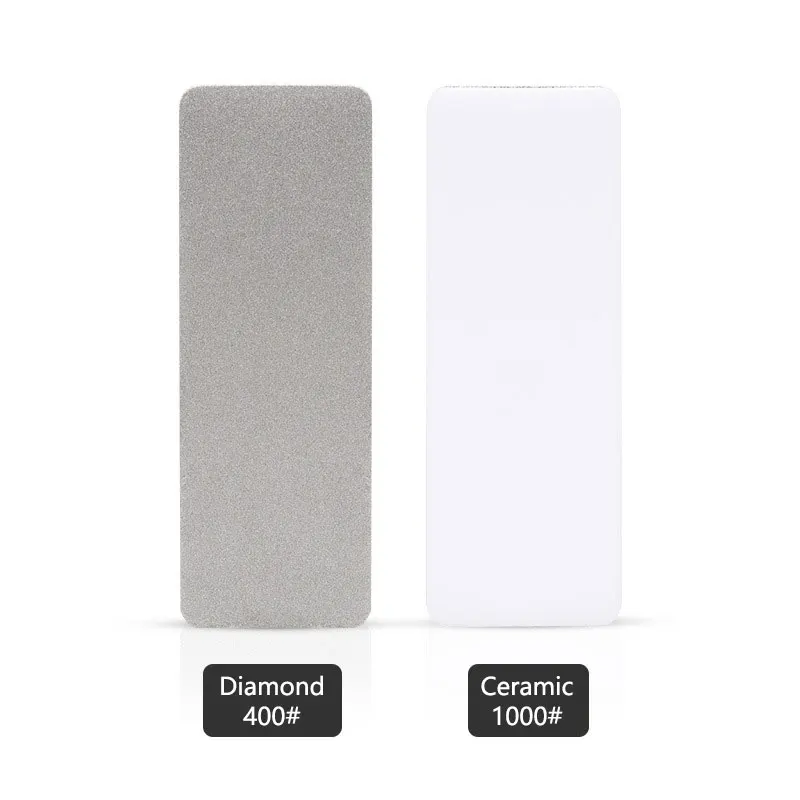 Double Sided Sharpener Mini Outdoor Whetstone Diamond Ceramic Knife Sharpener Knife Sharpening Stone Grinder