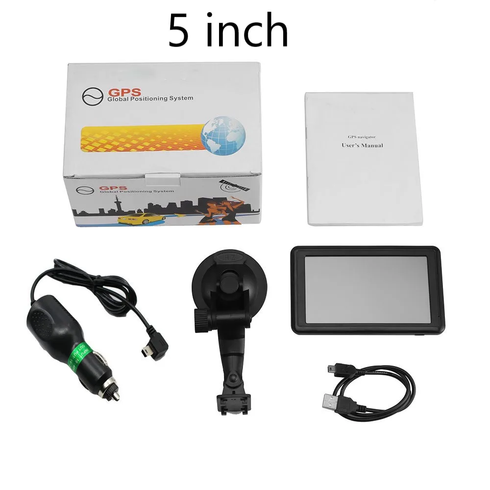7inch HD Car GPS FM Europe South America USA Middle East World Map Sat nav Truck gps navigators gps navigator