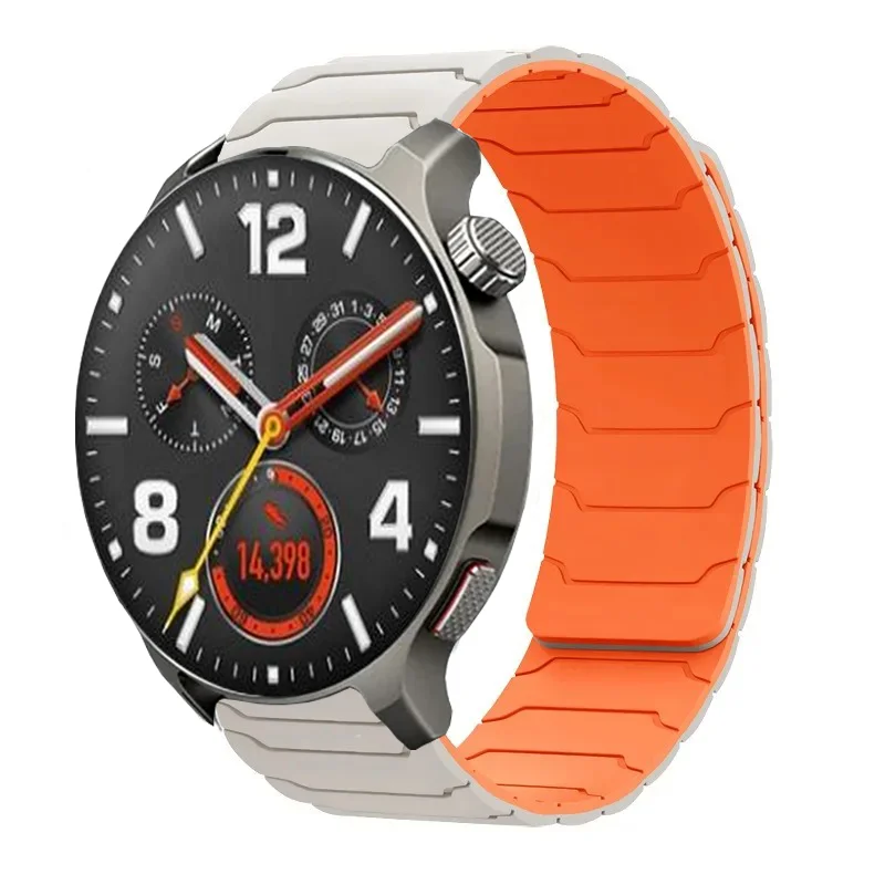 Magnetic Silicone Strap, 20mm/22mm - Comfortable and Stylish Wristband