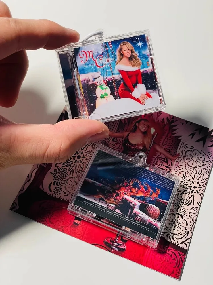 Mariah Carey Mimi MINI Music CD NFC Keychain Play Song Merry