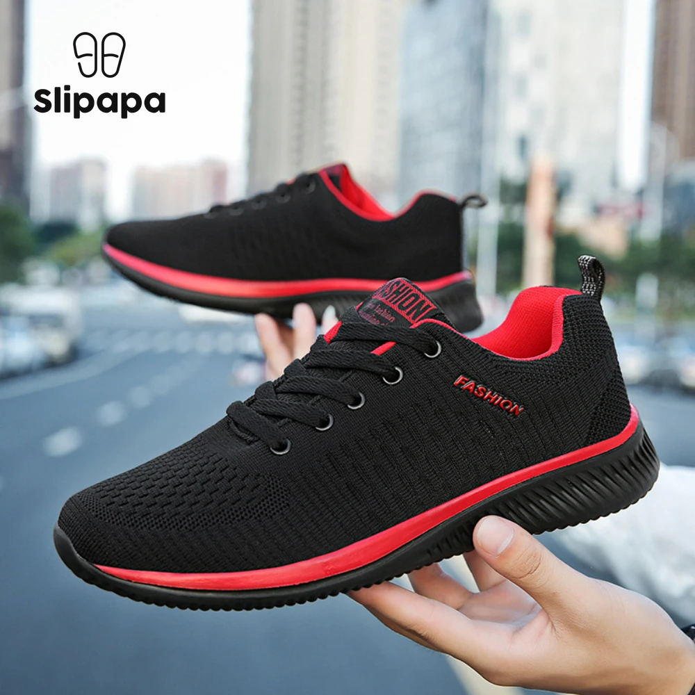 

Men Sneakers Lightweight Running Sport Shoes Men Outdoor Mesh Breathable Casual Shoes Women Fashion Non-slip Running Gym Shoes