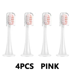 Set of 4 Premium Replacement Brush Heads with DuPont Soft Bristles for Sonic Electric Toothbrush (3)