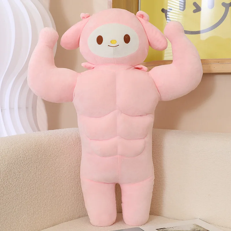 Miniso Sanrio Kuromi Cinnamoroll purin dog My Melody plush pillow Plush Doll Plush Toy sleeping pillow festival Birthday Gift 4