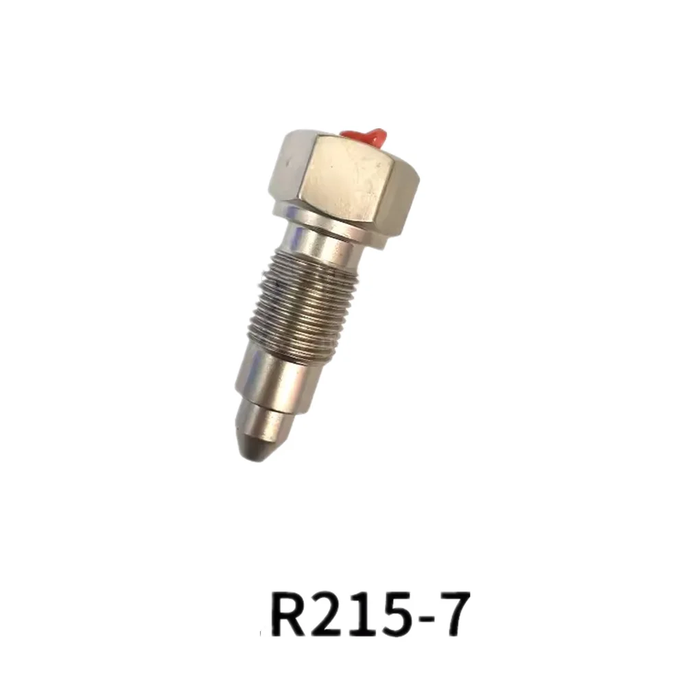 For Sany SY 75 135 195 205 215 225 245-8-9 Hyundai R55 60 80 150 215 225-5-7-9 Tighten The Grease Nipple Of The Oil Cylinder