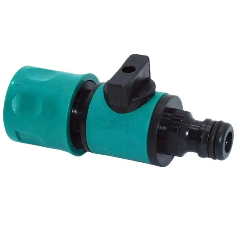 

Threaded Connection Quick Connector Multifunctional New Straight-through Watering Nozzle Garden Irrigation System Nozzle Abs