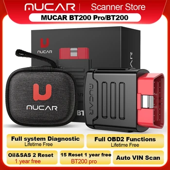 MUCAR BT200 OBD2 Scanner 1