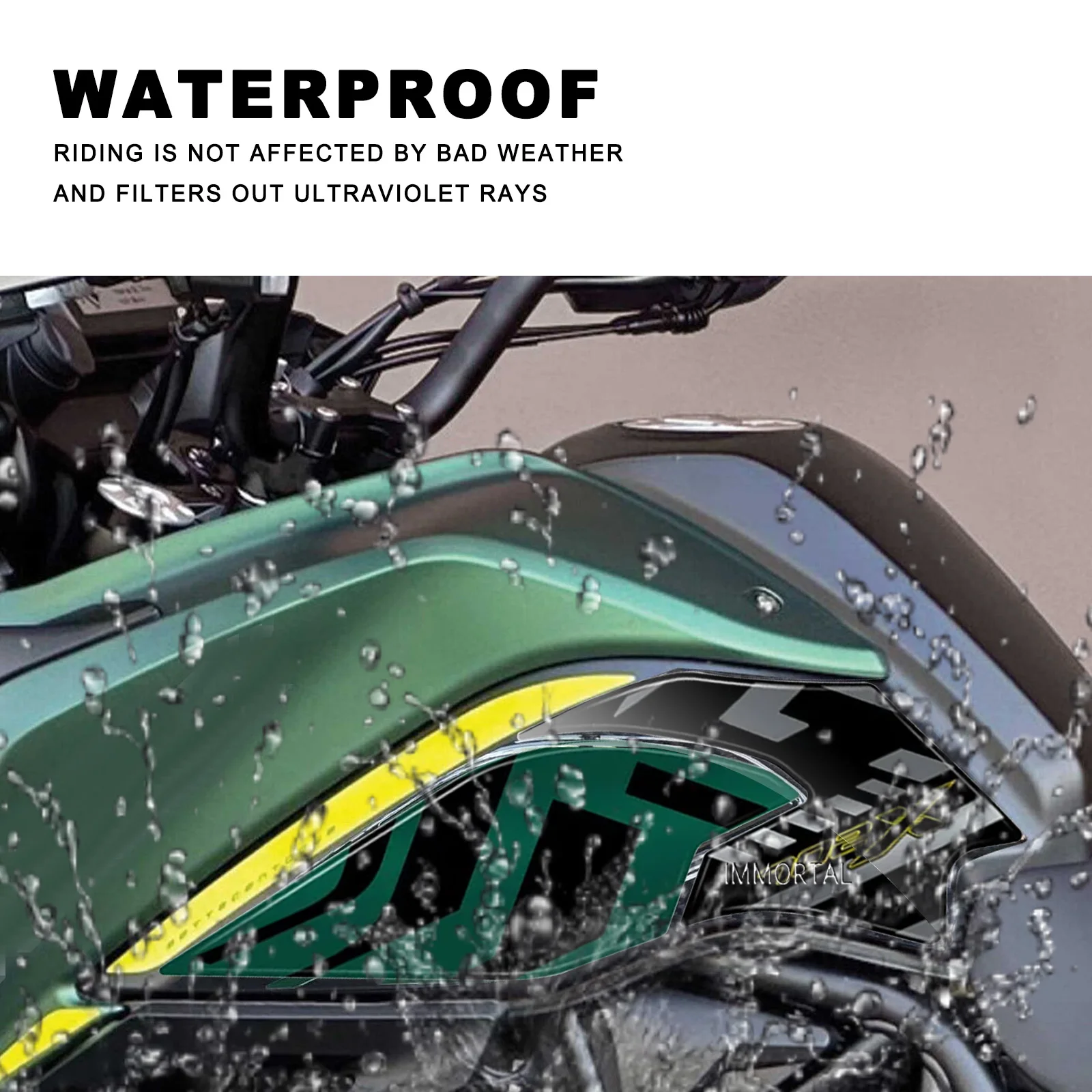 Benelli TRK 702X TRK 702X2023 탱크 데칼용 3D 젤 에폭시 송진 스티커 키트, 탱크 패드, 오토바이 액세서리
