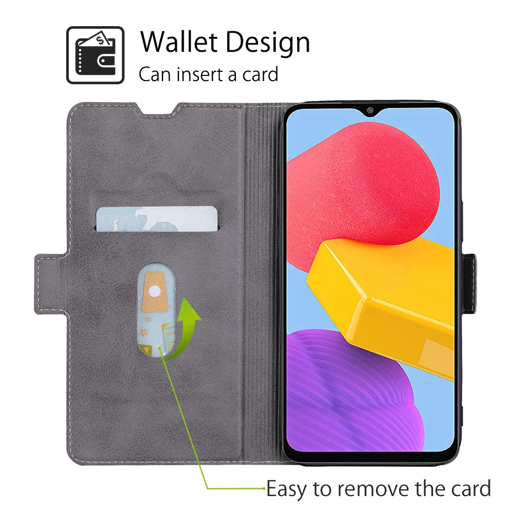 Luxury Leather Flip Cover Business Phone Case