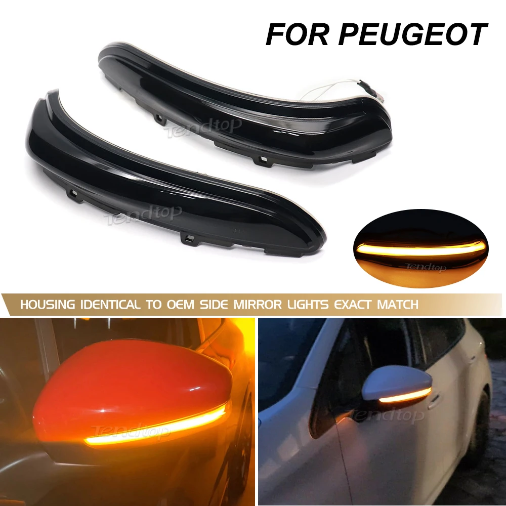 

Поворотник для зеркала заднего вида Peugeot 208 2008 2012-2020