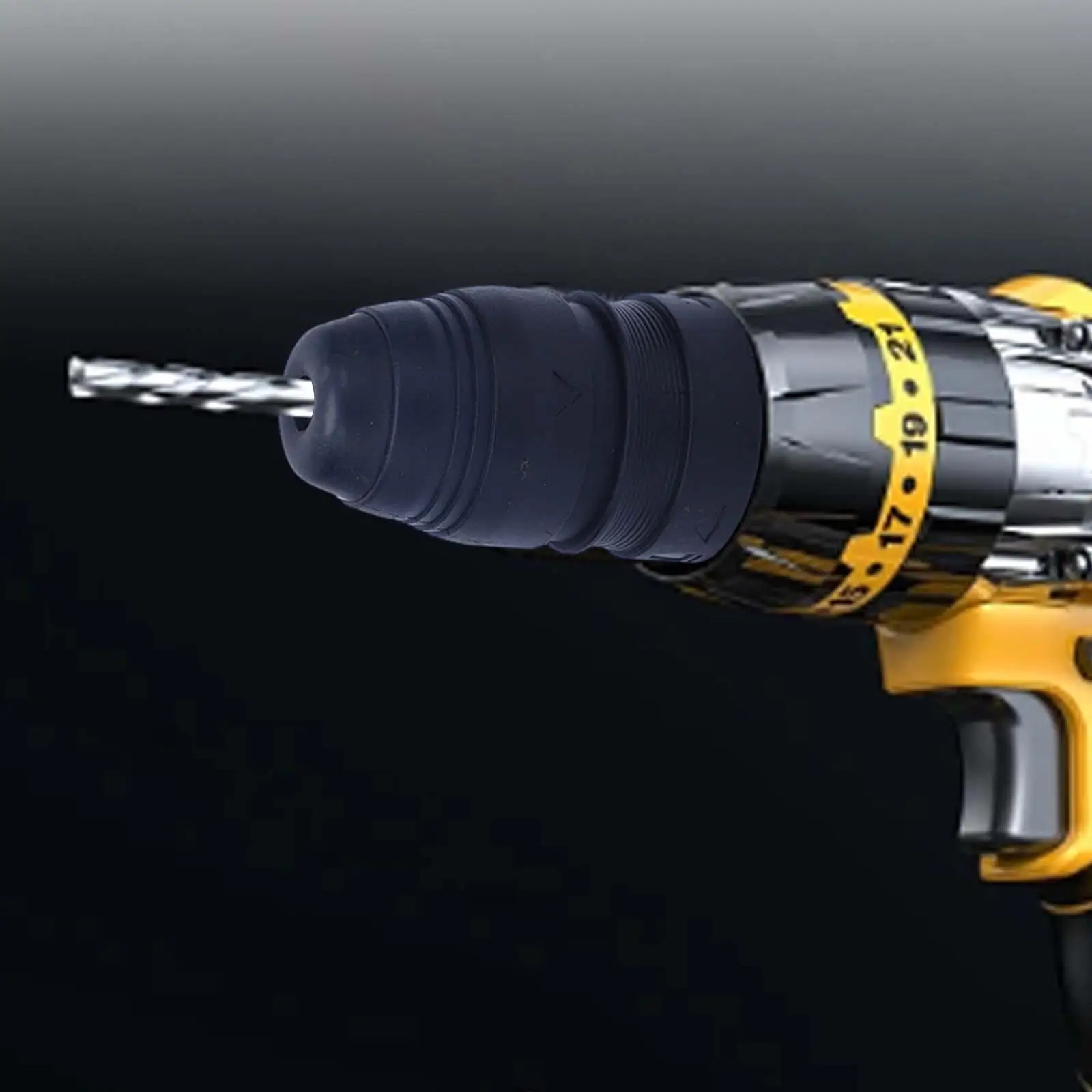 

Drill Chuck Electric Hammer Converter High Hardness Fast Change Woodworking