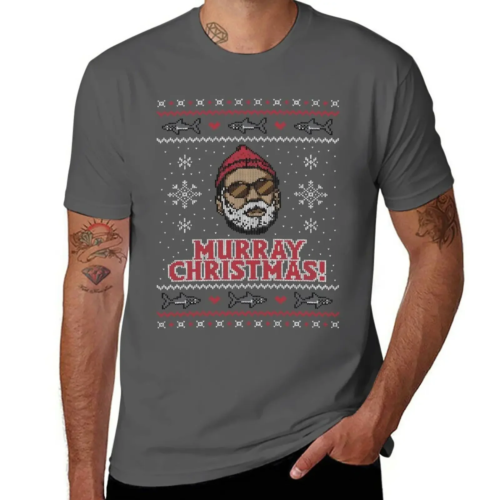 

Murray Christmas T-Shirt kawaii clothes hippie clothes mens graphic t-shirts funny