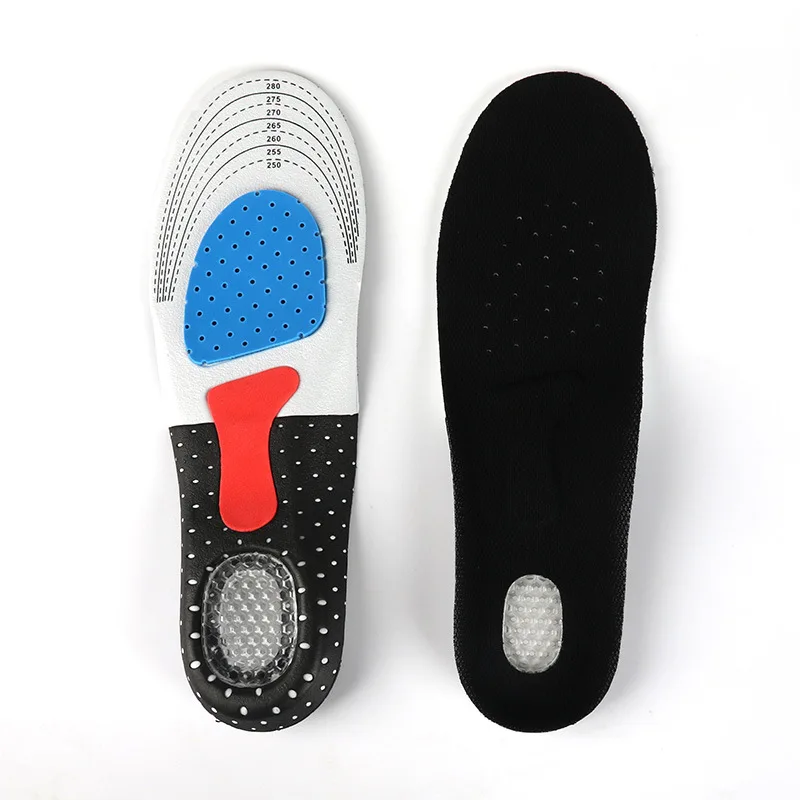 

Silicone Insoles Running Foot Care Insole Orthopedic Fascitis Plantar Heel Sports Shoes Pads For Male Outdoor Camping Hiking