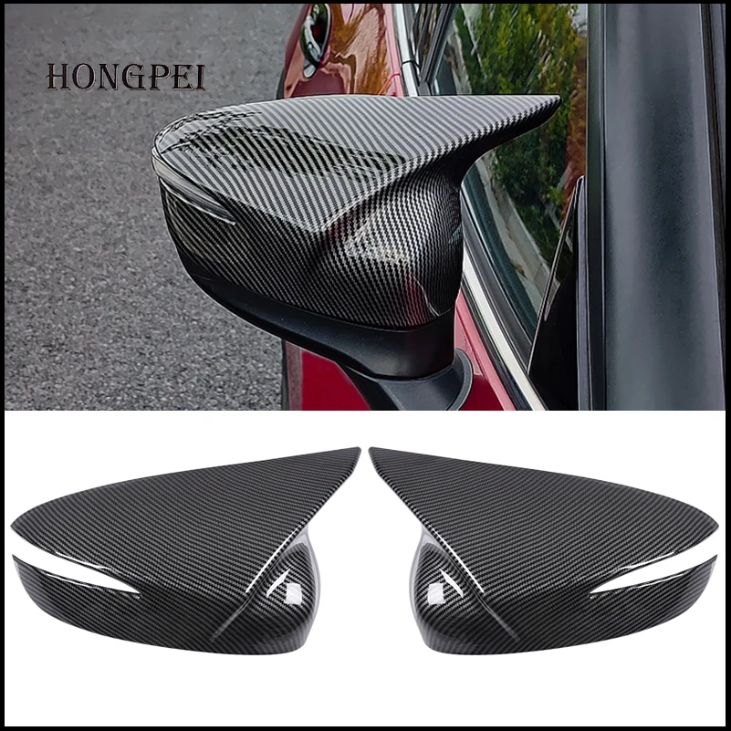 

Car Accessories For Mazda CX5 CX-5 2015 2016 Door Side Wing Rearview Mirror Cover Cap Sticker Trim With Horn Style