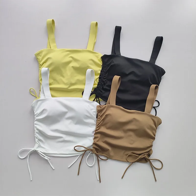 

Nylon Sports Top Women Sexy Yoga Bra Tops Breathable Fitness Underwear Yoga Sport Bras For Women Gym Push Up Running Vest 2023