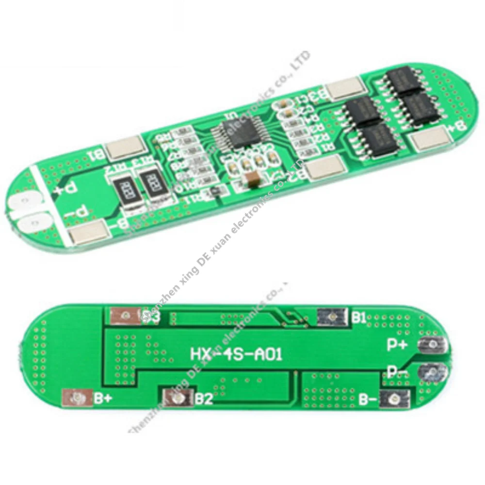 4S 10A 16.8V Li-Ion Batteria Al Litio 18650 Caricabatterie Pcb Bms Protezione Lipo Cell