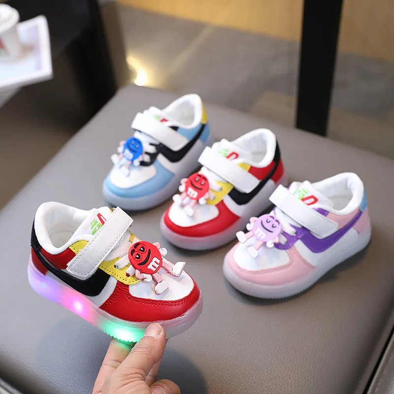 

Four Seasons New Brands Cartoon Infant Tennis Cool Classic Baby Boys Girls Shoes Sports Running First Walkers Toddlers