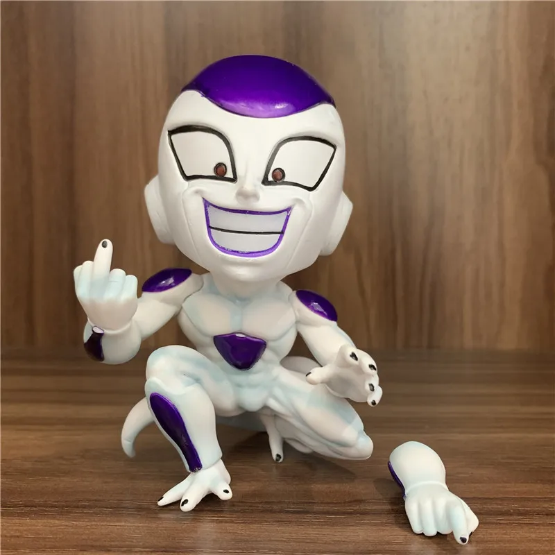 Dragon Ball Z Figure Buu Freeza Niddle Finger Cell Bad Taste Cute