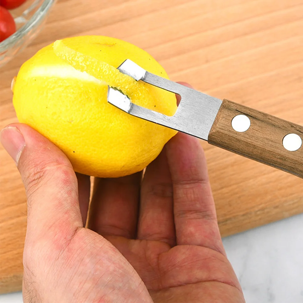 Lemon Peeler Stainless Steel Kitchen Accessories Vegetable Peeler Cutter  Citrus Lemon Peeler Zester Tool Home Kitchen Tool - AliExpress