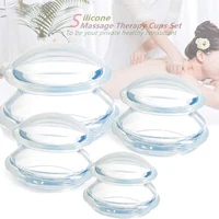 Anti-cellulite Silicone Suction Cup Ventosas Massage Body Cups Vacuum Cupping Therapy Set Masajeador Face Sucker Slimming Jars 1