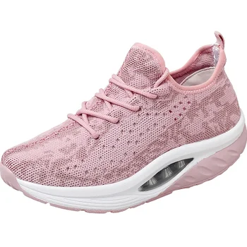 Women's Sneakers Platform Toning Wedge Zapatillas Sports Shoes for Woman Swing Slimming Sneakers Fitness Gym Walking Footwear88 1