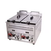 Commercial lpg gas chicken chips frying machine restaurant deep fryers for sale 1
